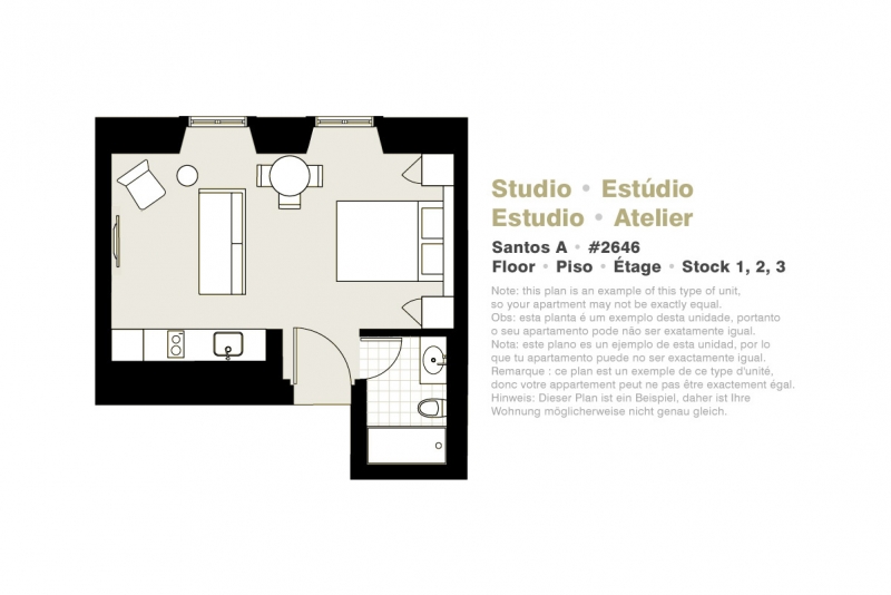 hotel Lisbon Serviced Apartments - Santos A